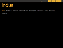 Tablet Screenshot of indusbelts.com